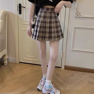 😍 Chân váy caro xếp ly cạp cao😍 order