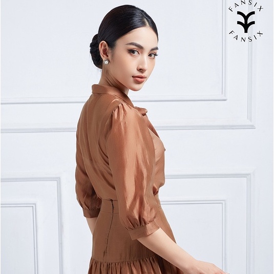 Set Áo kèm Chân Váy nữ FANSIX - KH01 vải tơ Nhật mềm mại, tôn dáng | BigBuy360 - bigbuy360.vn