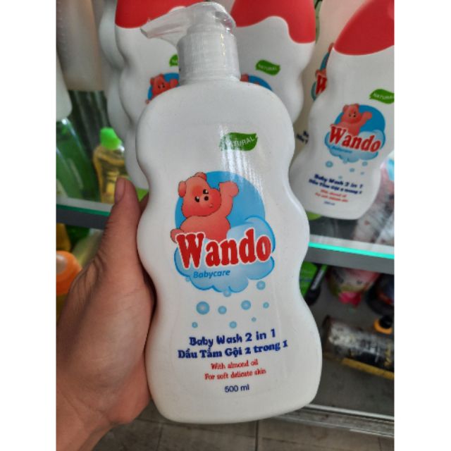 Wando sữa tắm gội toàn thân