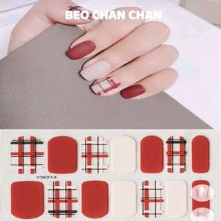 Set dán móng tay nails dán nghệ thuật nhiều màu - có ngay bộ móng đẹp trong 5 phút (Nail wraps / Nail stickers)