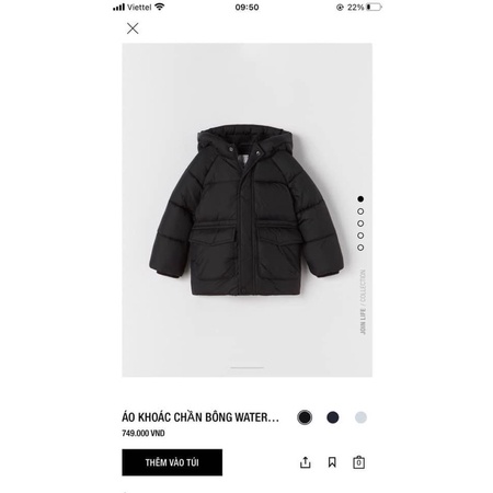 Áo khoác zara dư xịn cho bé