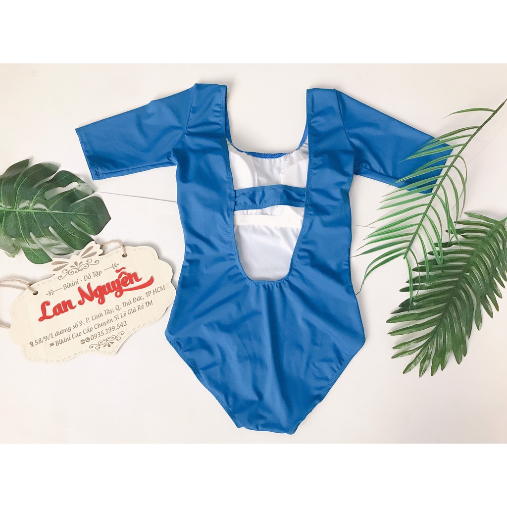 Bikini, Đồ Bơi Đi Biển Thân Liền Khoét Lưng Dây Ngang Secxy ODERI LT-045