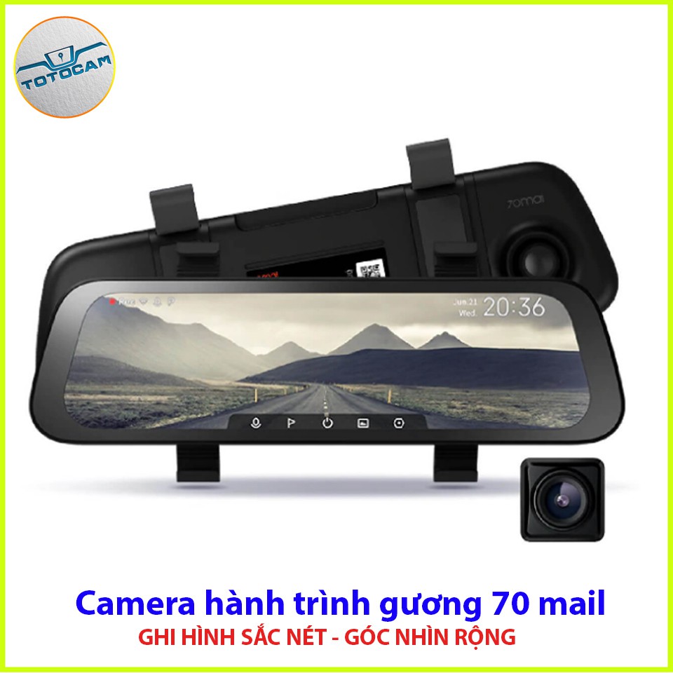 Camera hành trình ô tô 70mai - Camera xe hơi kẹp gương Dash Cam Wide giá rẻ -đẹp | BigBuy360 - bigbuy360.vn