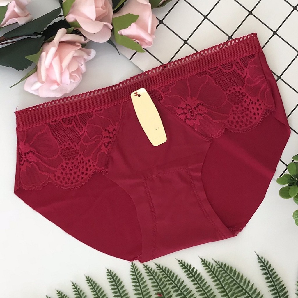 [Mã 12FASHIONSALE1 giảm 10K đơn 50K]  [SALE 1 NGÀY DUY NHẤT combo 10 quần lót nữ đúc su pha ren xuất nhật | BigBuy360 - bigbuy360.vn