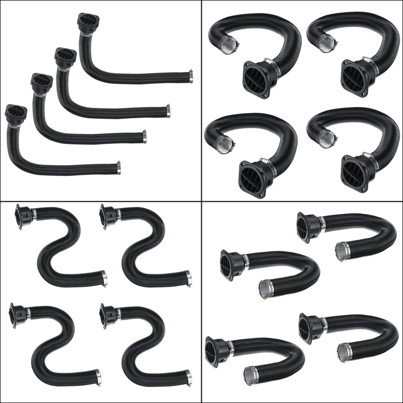 Ống Dẫn Khí Nóng 42mm Kèm Đầu Nối Ống Dẫn Cho Xe Hơi