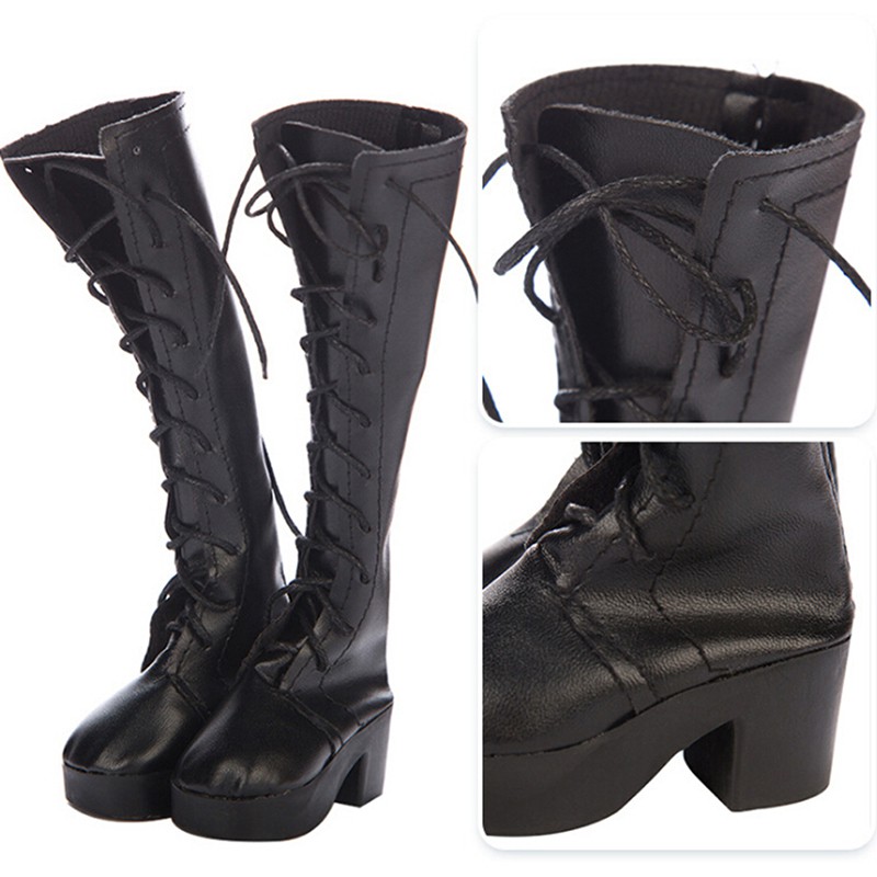 1 Đôi Giày Cao Gót Cho Búp Bê 60cm Tỉ Lệ 1 / 3