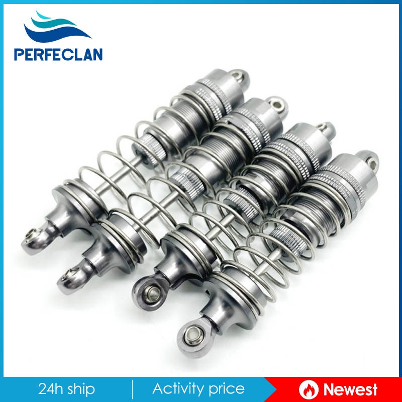 Bộ Giảm Xóc Bằng Kim Loại Cho Xe Điều Khiển Từ Xa Wltoys 1 / 10 104001 Mô Hình Xe Hơi Buggy Màu Đỏ Độc Đáo