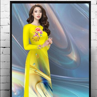Áo lụa cao cấp in 3d