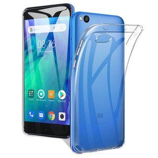 Ốp điện thoại silicon mềm trong suốt dành cho Xiaomi Redmi Go
