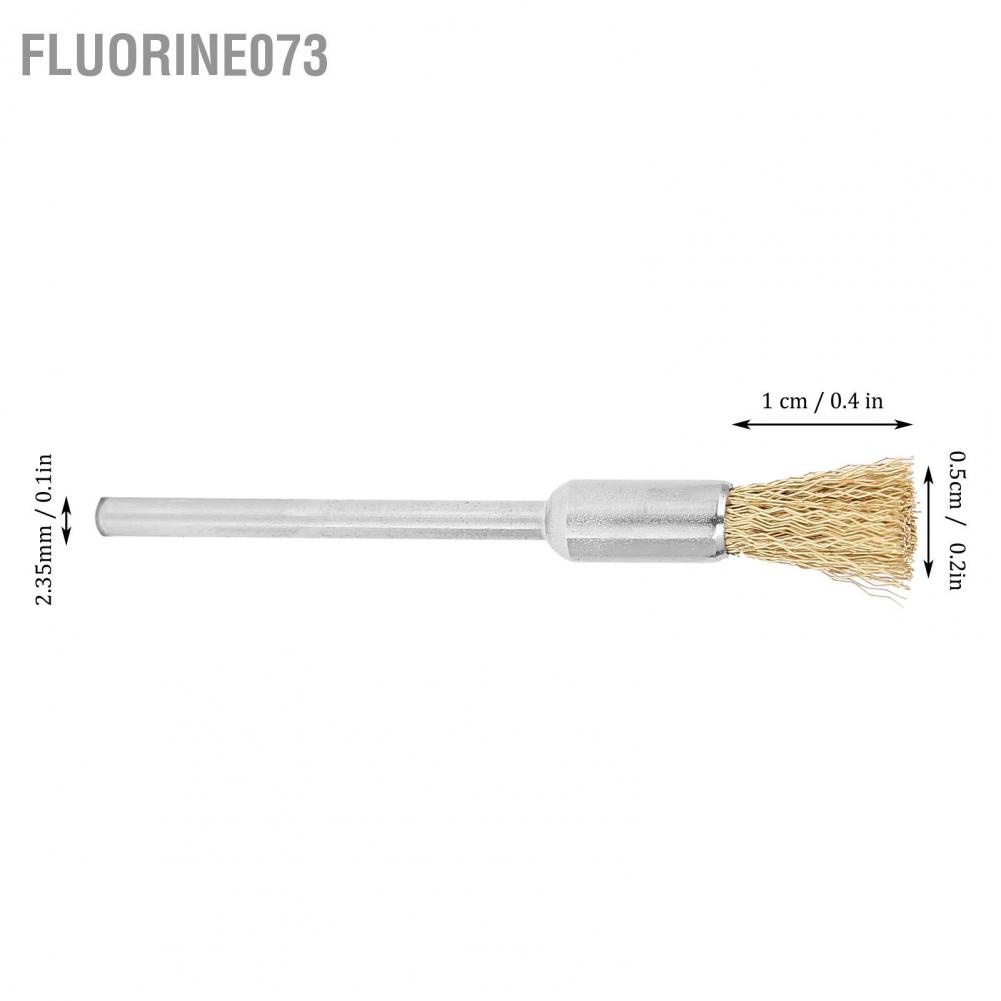 [Hàng mới về] Bộ 5 cọ dây đồng mài làm sạch móng tay Fluorine073