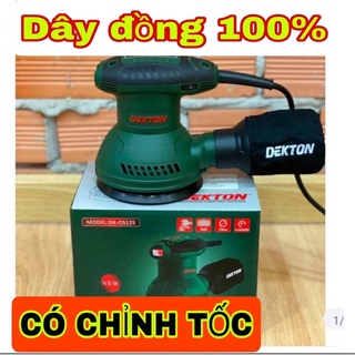 Máy chà nhám xoay tròn DEKTON có chỉnh tốc độ