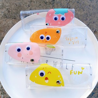 Hộp đựng kính trong suốt Cute Fruit