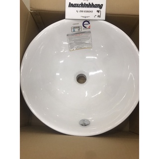 Chậu Rửa Mặt Lavabo CAESAR L5215 Đặt Bàn Tròn