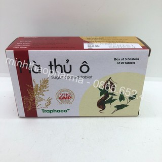 Hà thủ ô Traphaco 100 viên