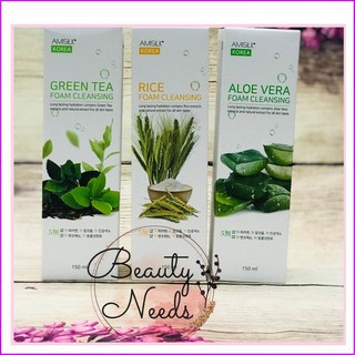 Sữa rửa mặt amisilk korea