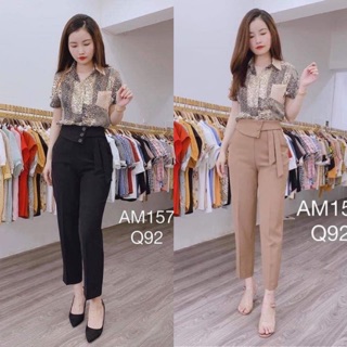 Quần baggy vải 3 khuy m69