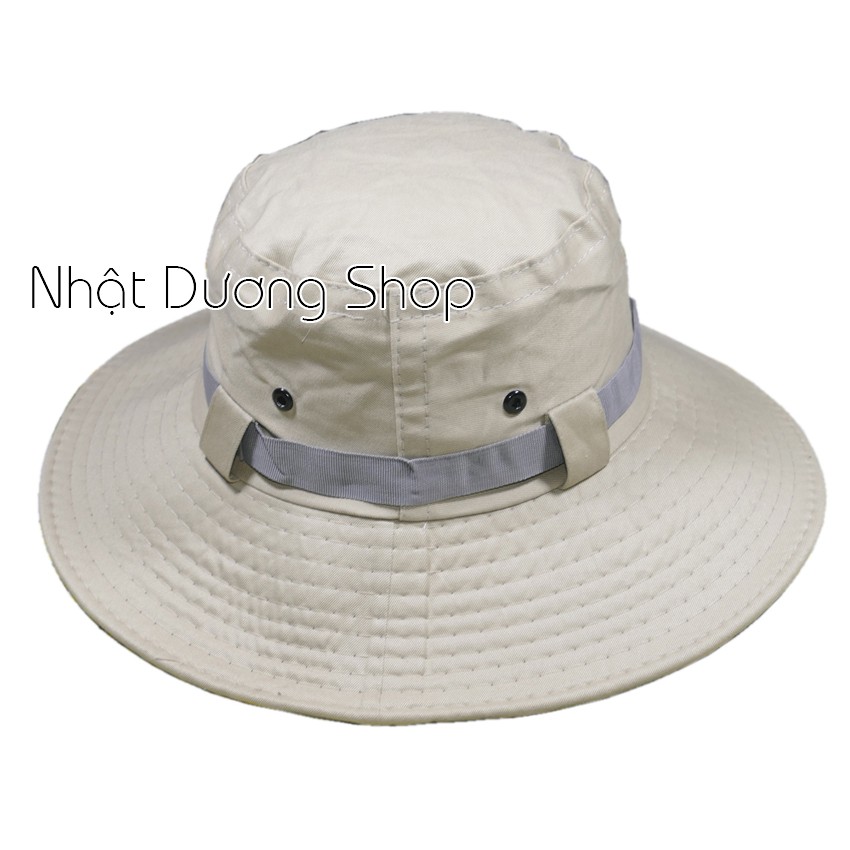 [ Nhiều mẫu ]Nón bo vải người lớn, nón lính bộ đội, mùa hè xanh có dây loại vành rộng