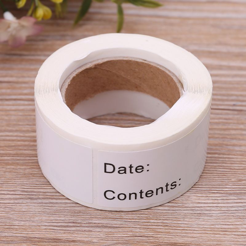 Bộ 125 cuộn giấy ghi chú dán trong nhà bếp tiện lợi
