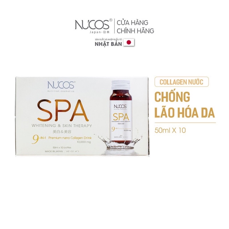 Collagen Nucos spa chống lão hoá da 10000mg/50ml