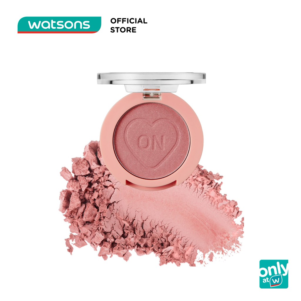 Phấn Má Hồng Black Rouge Cheek On Mịn Lì Lâu Trôi 26.9g .#B03 Mood On Hồng Nâu Ánh Tím