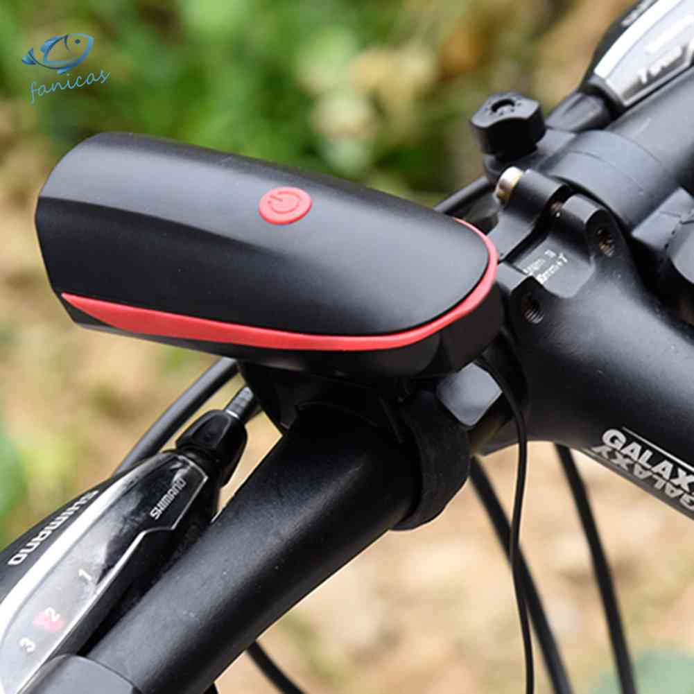 Đèn Pha LED Chống Nước 5W 240LM XPG Kèm Còi Gắn Xe Đạp Leo Núi