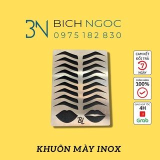 Khuôn vẽ mày môi inox/Dcpx Bích Ngọc