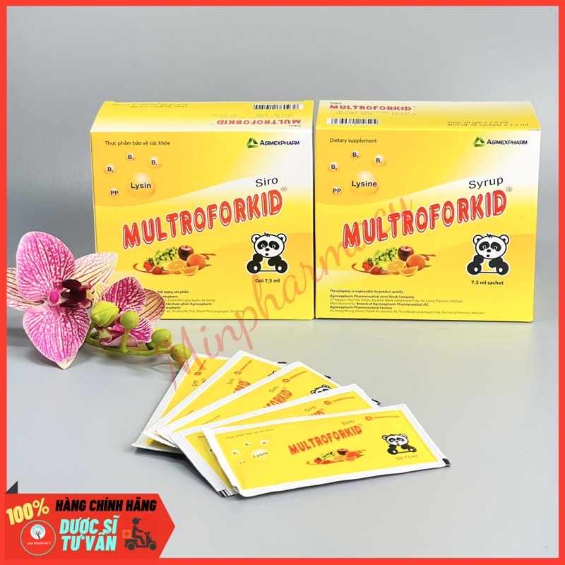 Siro Ăn Ngon, Tăng Cường Tiêu Hoá MULTROFORKID Agimexpharm - Minpharmacy