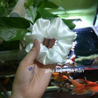 Cột tóc, buộc tóc vải scrunchies, nhiều màu