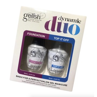 Cặp Base + Top Gelish Dành Cho Sơn Gel Rất Bóng Và Bền 2 chai
