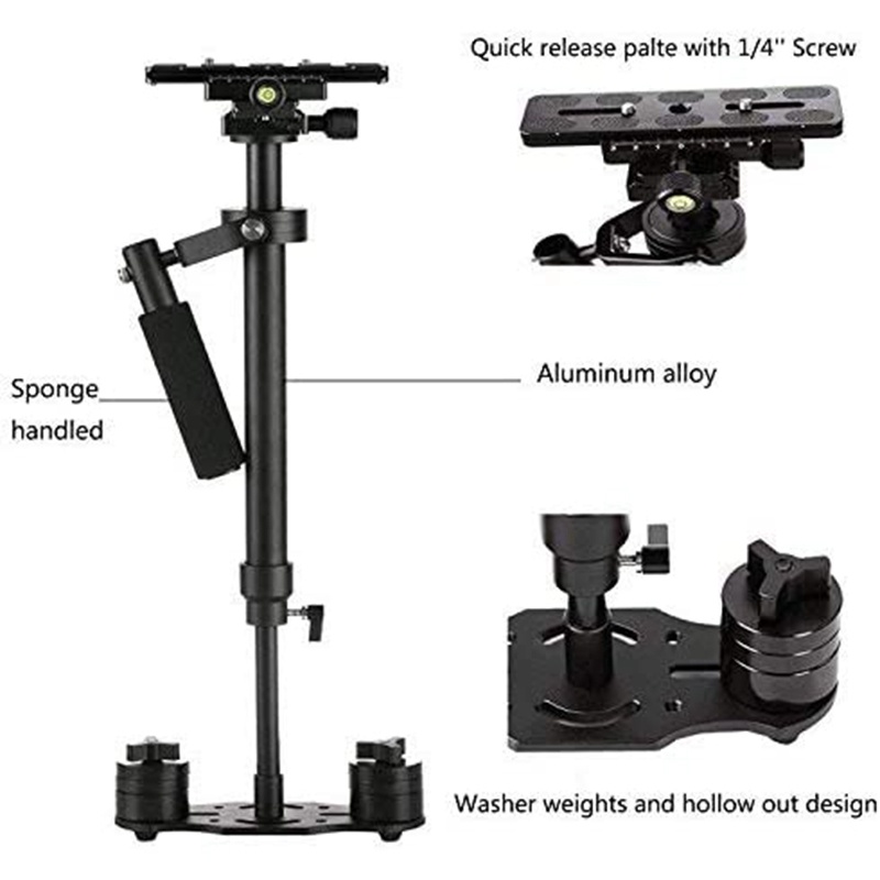 Tay cầm chống rung S60 cho máy ảnh Canon/Nikon 60cm
 | BigBuy360 - bigbuy360.vn