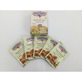 5 Gói men bánh mỳ Mauripan, men khô mauri, men nở