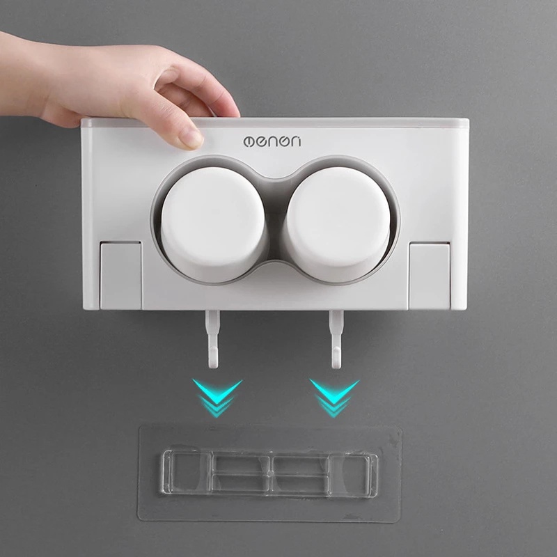 Giá Đỡ Bàn Chải Đánh Răng Gắn Tường Tiện Dụng Cho Phòng Tắm