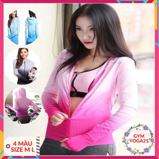 Áo khoác tập gym loang thể thao thiết kế độc đáo lạ mắt, tay xỏ ngón hàng nhập cao cấp-CR121