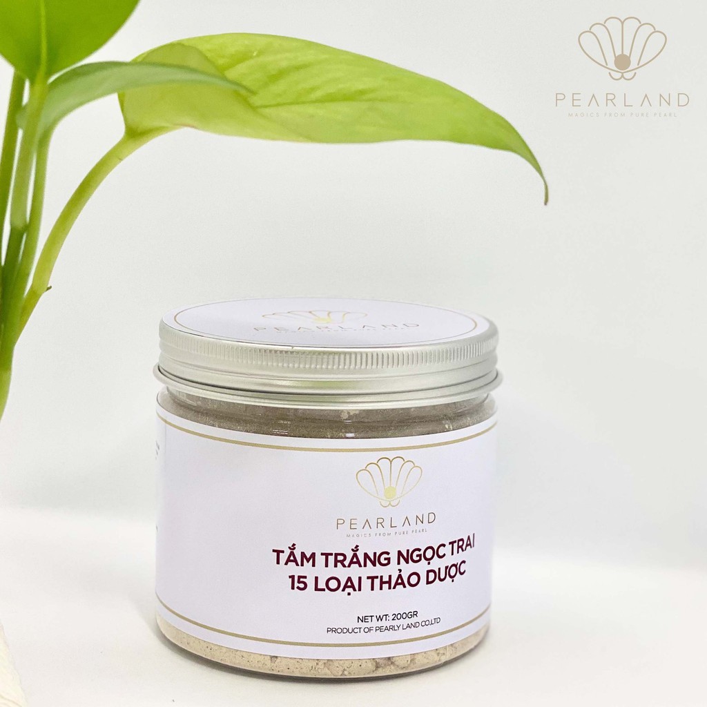 Tắm trắng Ngọc trai 15 loại thảo dược PearLand (5 lần tắm) - 100% thiên nhiên không hoá chất - Cam kết trắng [handmade] | BigBuy360 - bigbuy360.vn