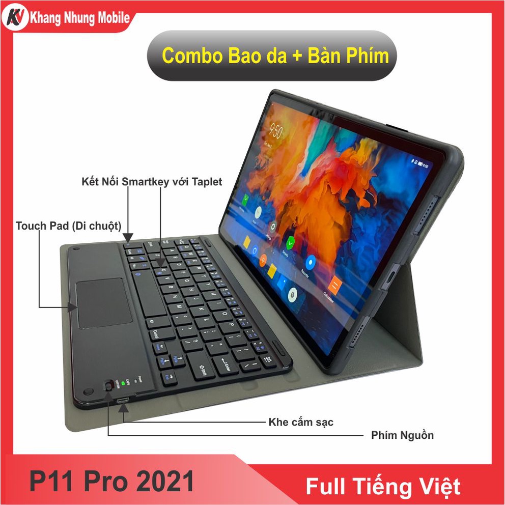 Máy tính bảng Xiaoxin Pad Pro 2021 P11 chip Snapdragon 870 5G (7 nm) pin 8600 khang nhung