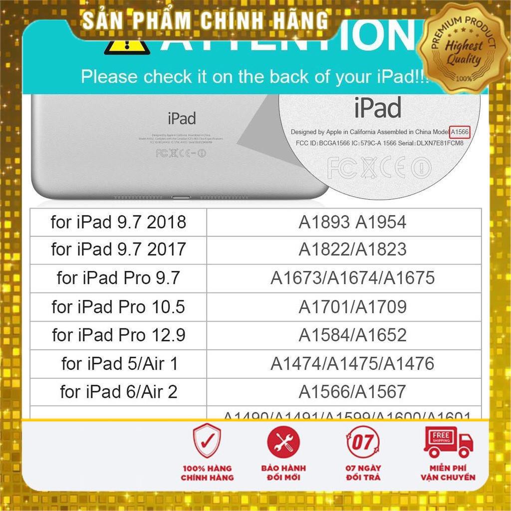 Bao da silicone dẻo - Smart cover dành cho iPad Air 1/ iPad Air 2/ iPad 9.7 2018 / iPad 9.7 2017 / iPad Pro 9.7