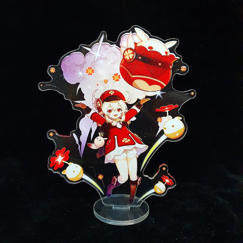 Tượng mica standee Genshin Impact nhiều nhân vật game Zhongli,xiao,kequing,amber,...