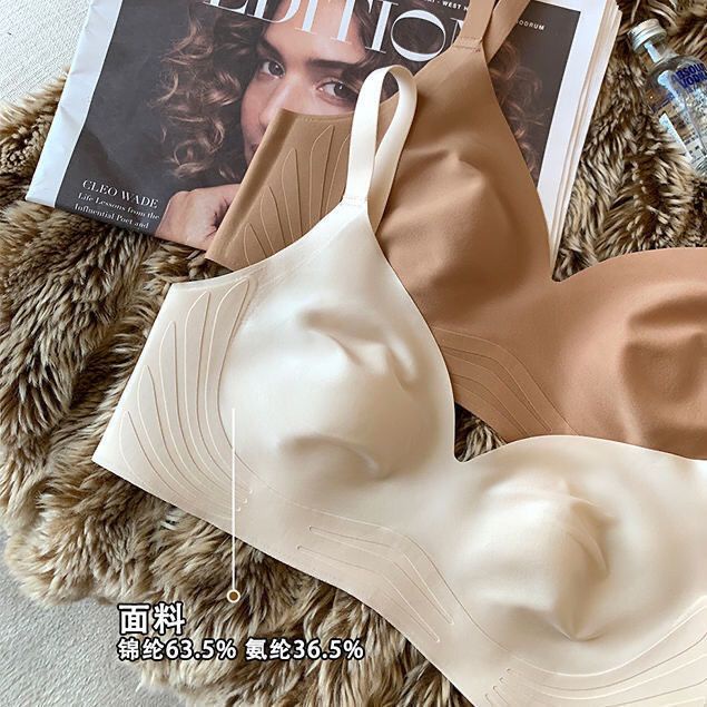 Áo Ngực Tai Thỏ Không Gọng Không Đường May Chống Chảy Xệ  áo ngực mút mỏng