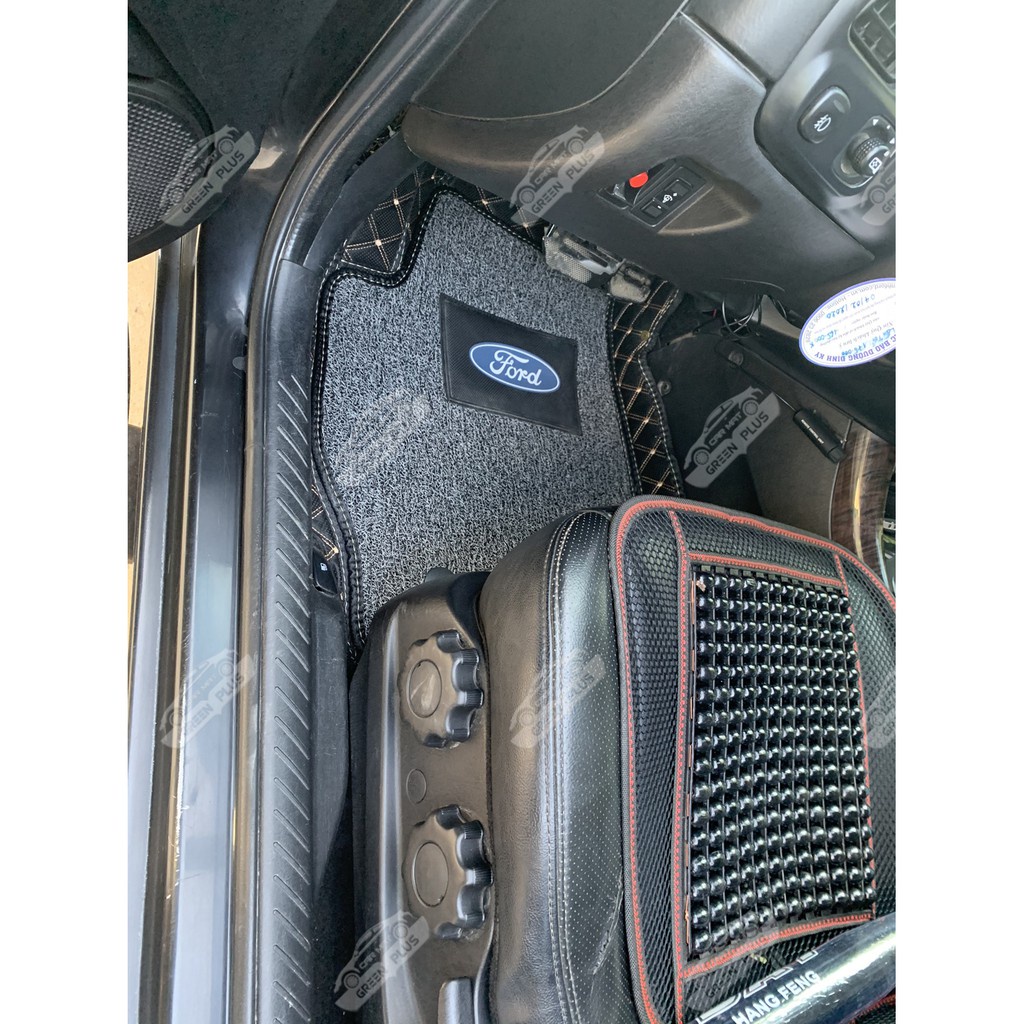 Thảm lót sàn ô tô 6D Ford Escape chống nước, không mùi, phủ kín 90% sàn xe