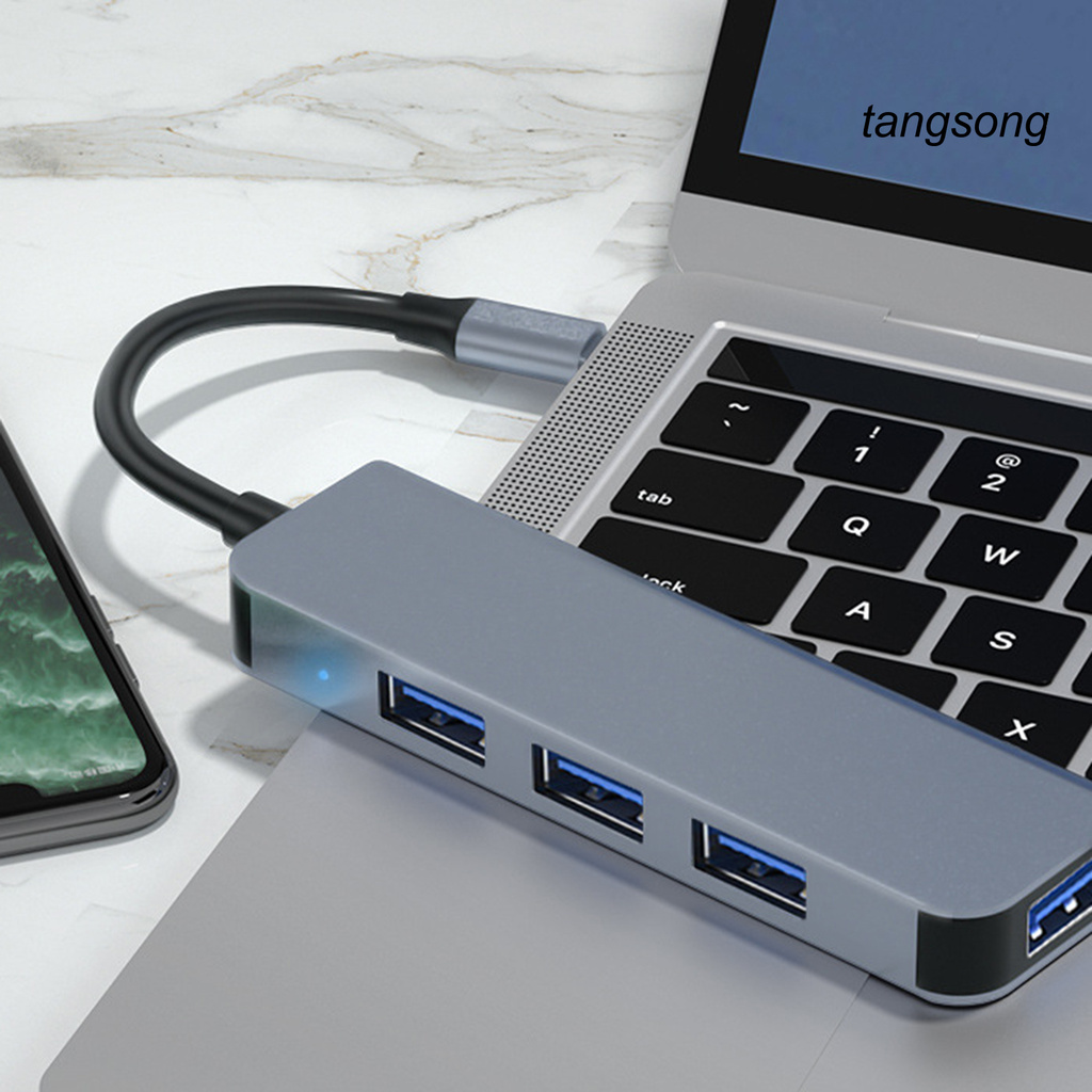 Đầu Chuyển Đổi Ts-Adapter 4 Cổng Usb Type-C Cho Điện Thoại