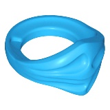 Gạch Lego khăn quấn, khăn trùm, mặt nạ ninja / Lego Part 15619: Minifigure Bandana Ninja