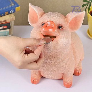 Mô Hình Chú Heo Bỏ Tiền Tiết Kiệm Ngộ Nghĩnh – Sơn Mỹ Thuật Hồng - 9124