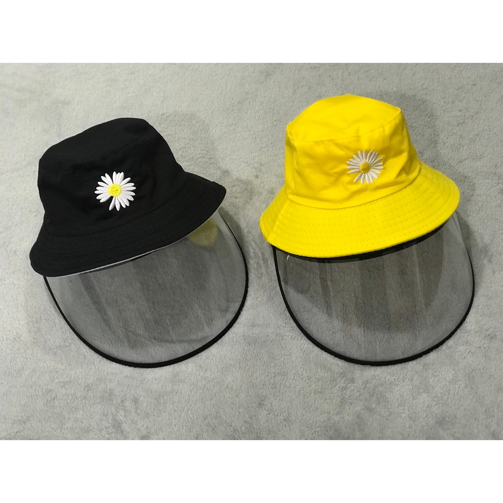 Mũ chống dich thêu hình hoa cúc nhiều màu thời trang Everest