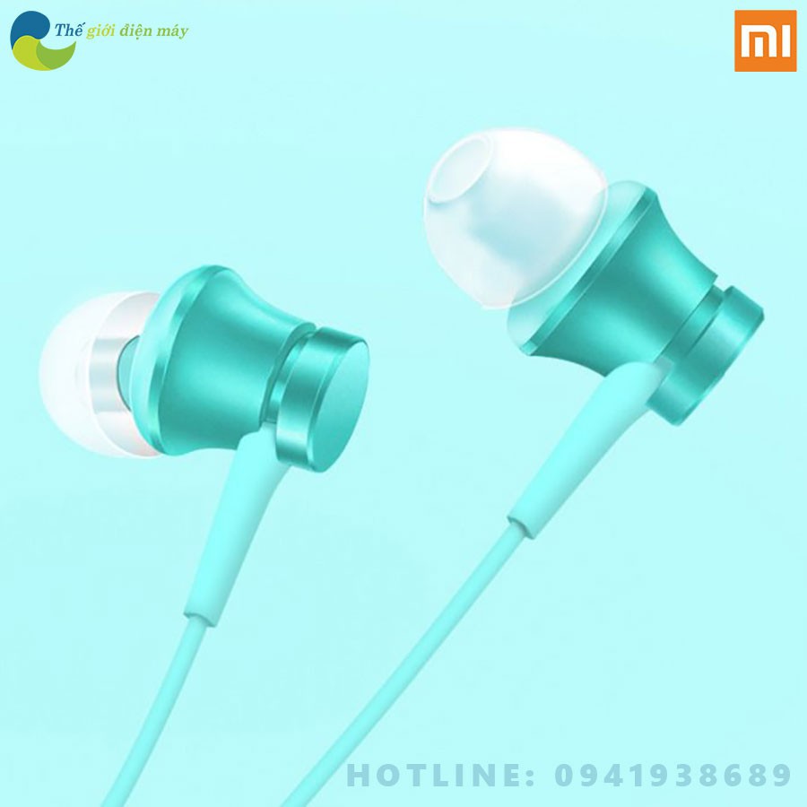 [SaleOff] Tai nghe xiaomi piston lite 2017 black dây 1.1m có jack 3.5mm có mic vỏ nhôm nguyên khối màu ngẫu nhiên - BH 6