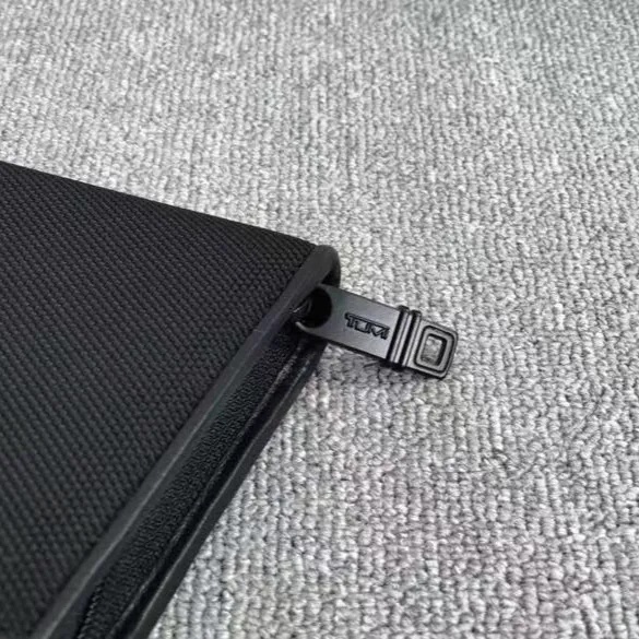 YKK Tumi Túi Đựng Hộ Chiếu Bằng nylon Và Da Có Khóa Kéo