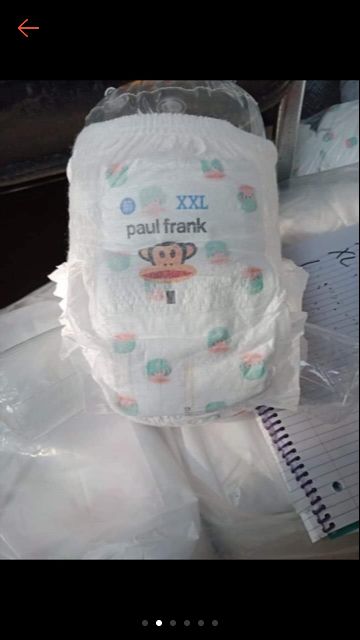 Bỉm quần trần Hipgig bnowy size M100/L100/XL100/XXL100/XXXL100 100 miếng