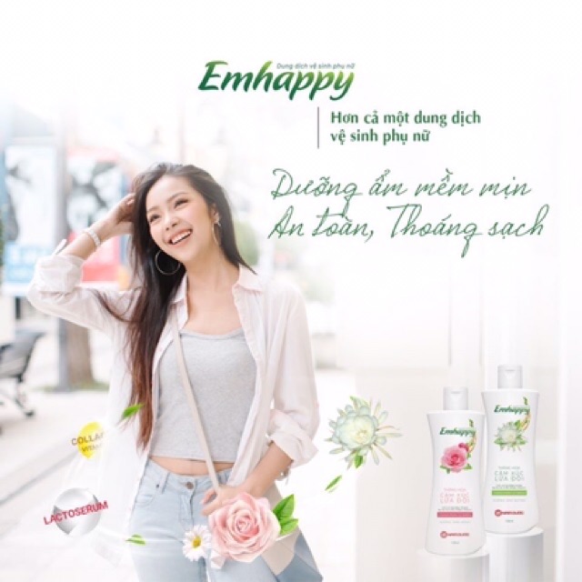 Emhappy | Dung dịch vệ sinh phụ nữ cao cấp 120ml