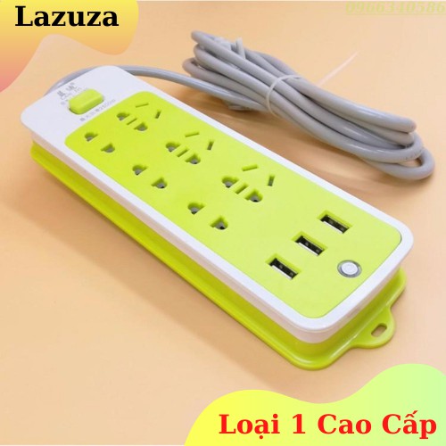 Ổ điện chống giật cùng 3 cổng USB