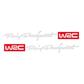 Tem Dán Gương ô Tô WRC Racing Development Ms-268