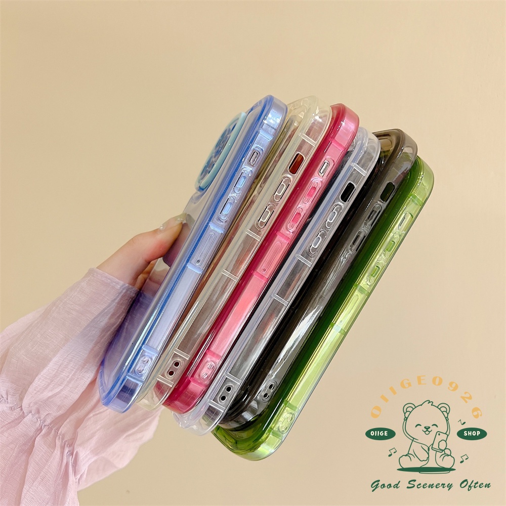 Ốp Điện Thoại TPU Chống Rơi Có Giá Đỡ Ẩn Cho Iphone 13 12 11 Pro Max Xs Max Xr